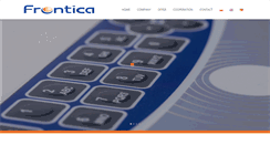 Desktop Screenshot of frontica.pl